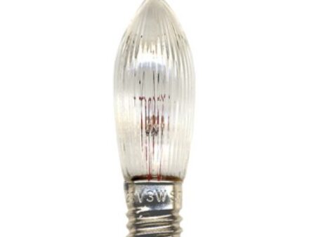 Topplampa 34V/3W E10 Klar 3-P